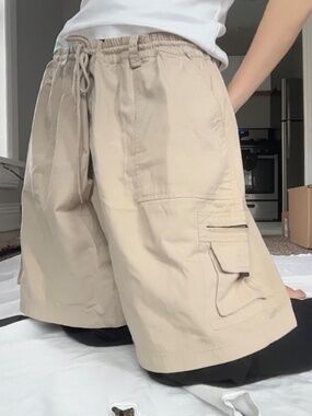 Beige Shorts — XXXL — Unisex / Men’s — Vintage from Georgia